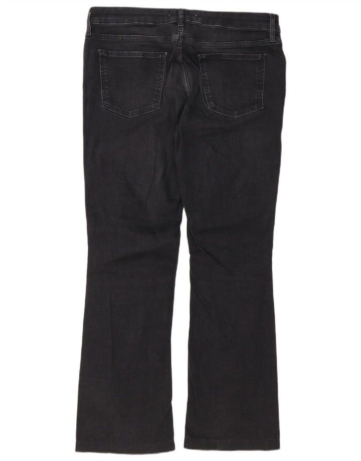 Zara Womens Bootcut Jeans EU 42 Large W32 L29 Black