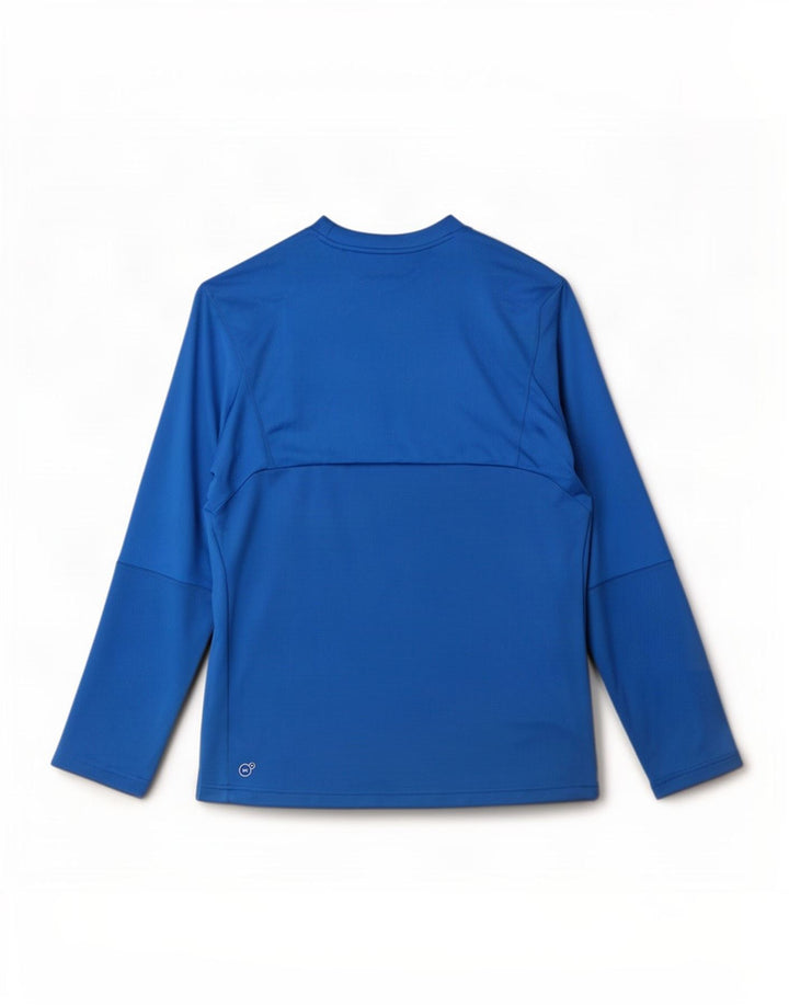 Puma Mens Top Long Sleeve 2XL Blue Polyester