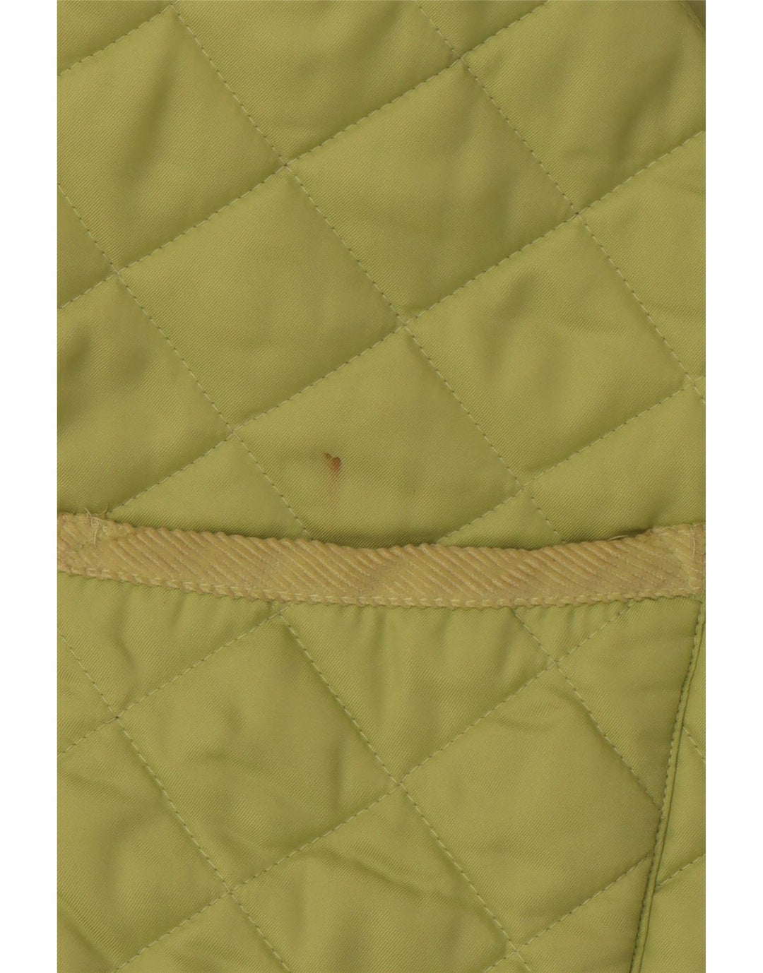 RIFLE Mens Quilted Gilet UK 38 Medium Green Polyamide