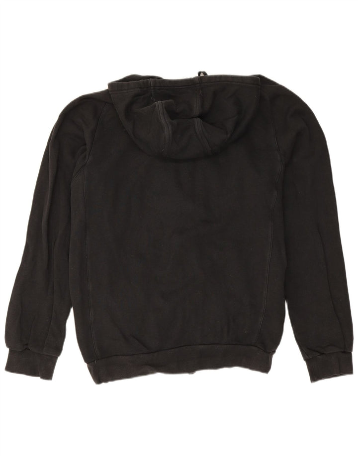 Adidas Mens Graphic Zip Hoodie Sweater Medium Black Cotton