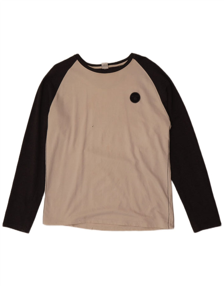 Saltrock Mens Top Long Sleeve XL White Colourblock