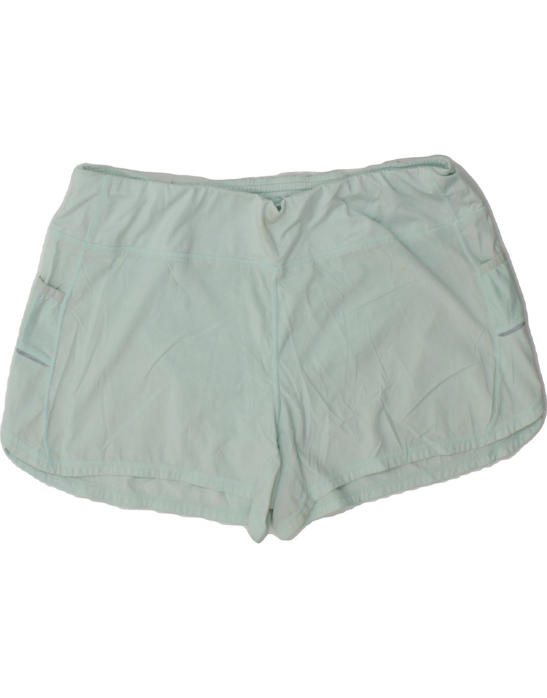 ATHLETA Womens Sport Shorts UK 18 XL Turquoise Polyester Vintage Athleta and Second-Hand Athleta from Messina Hembry 