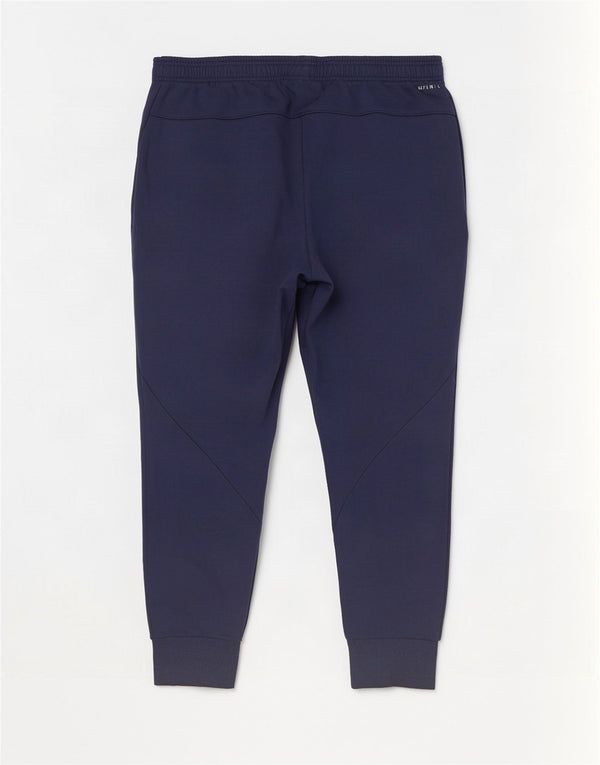 Adidas Mens Tracksuit Trousers Joggers 2XL Navy Blue Polyester