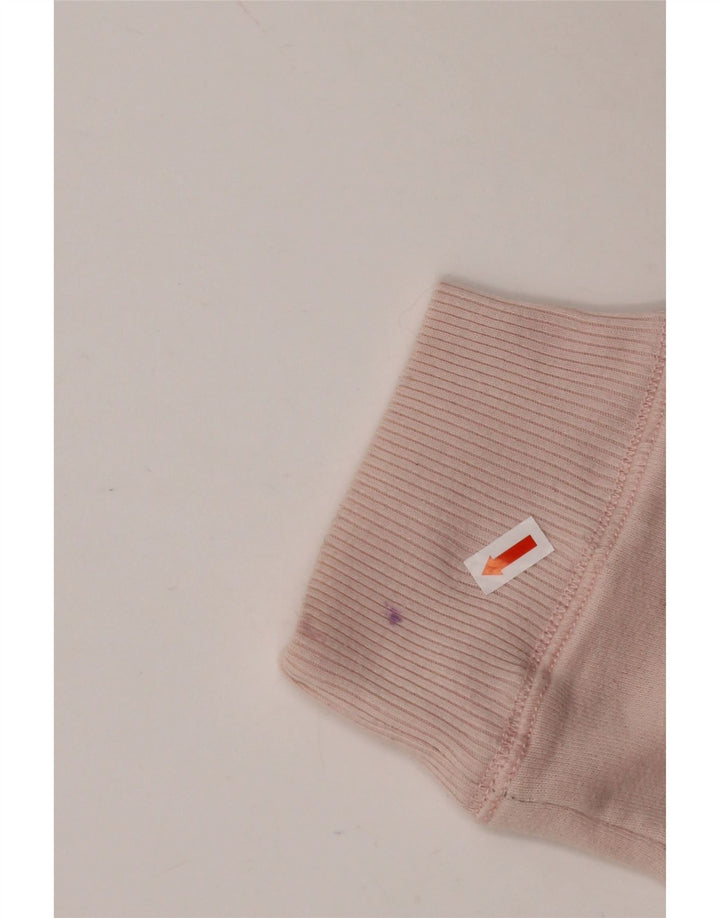 HOLLISTER Womens Graphic Sweatshirt Jumper UK 16 Large Grey Colourblock