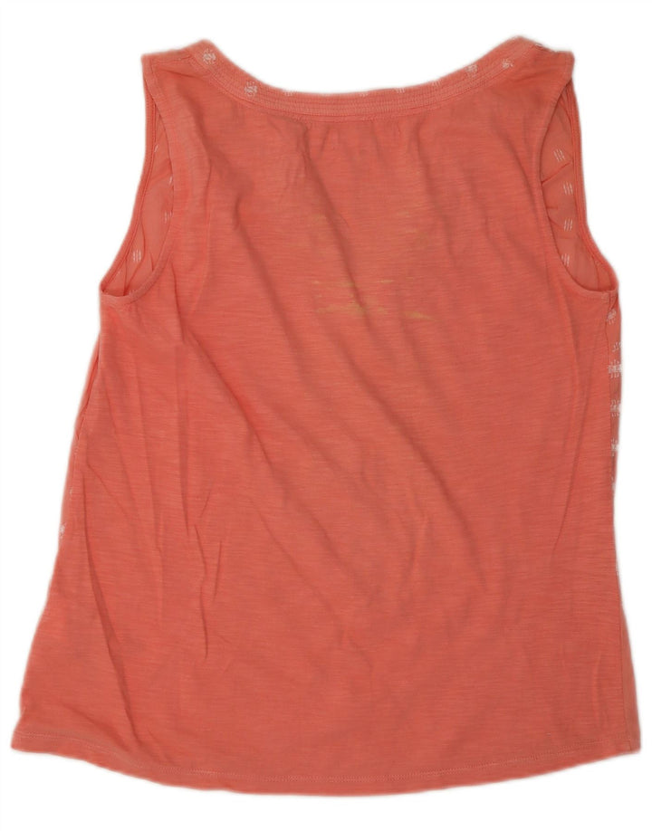 White Stuff Womens Abstract Pattern Sleeveless Blouse Top UK 8 Small Pink