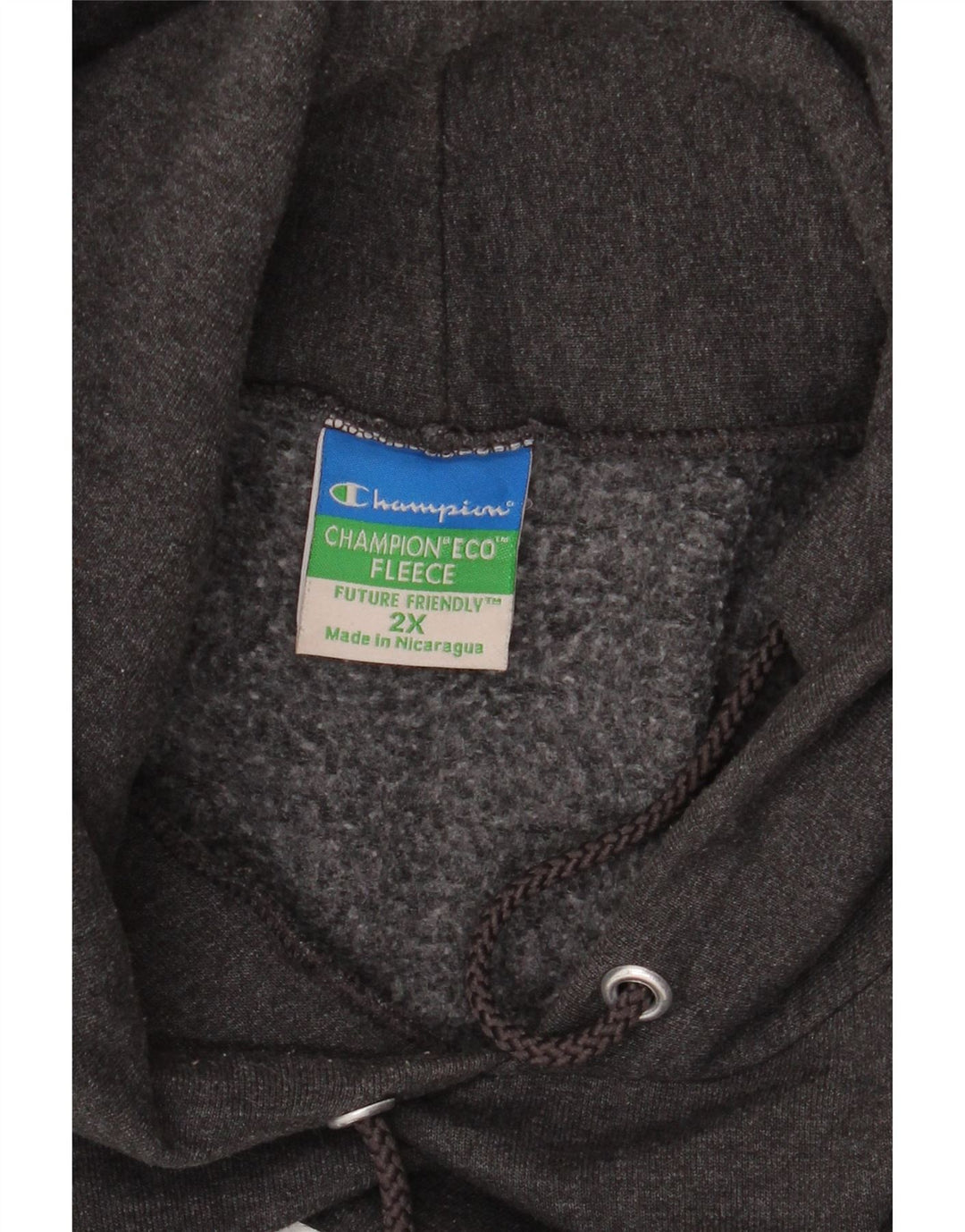 CHAMPION Mens Columbia Graphic Hoodie Jumper 2XL Grey