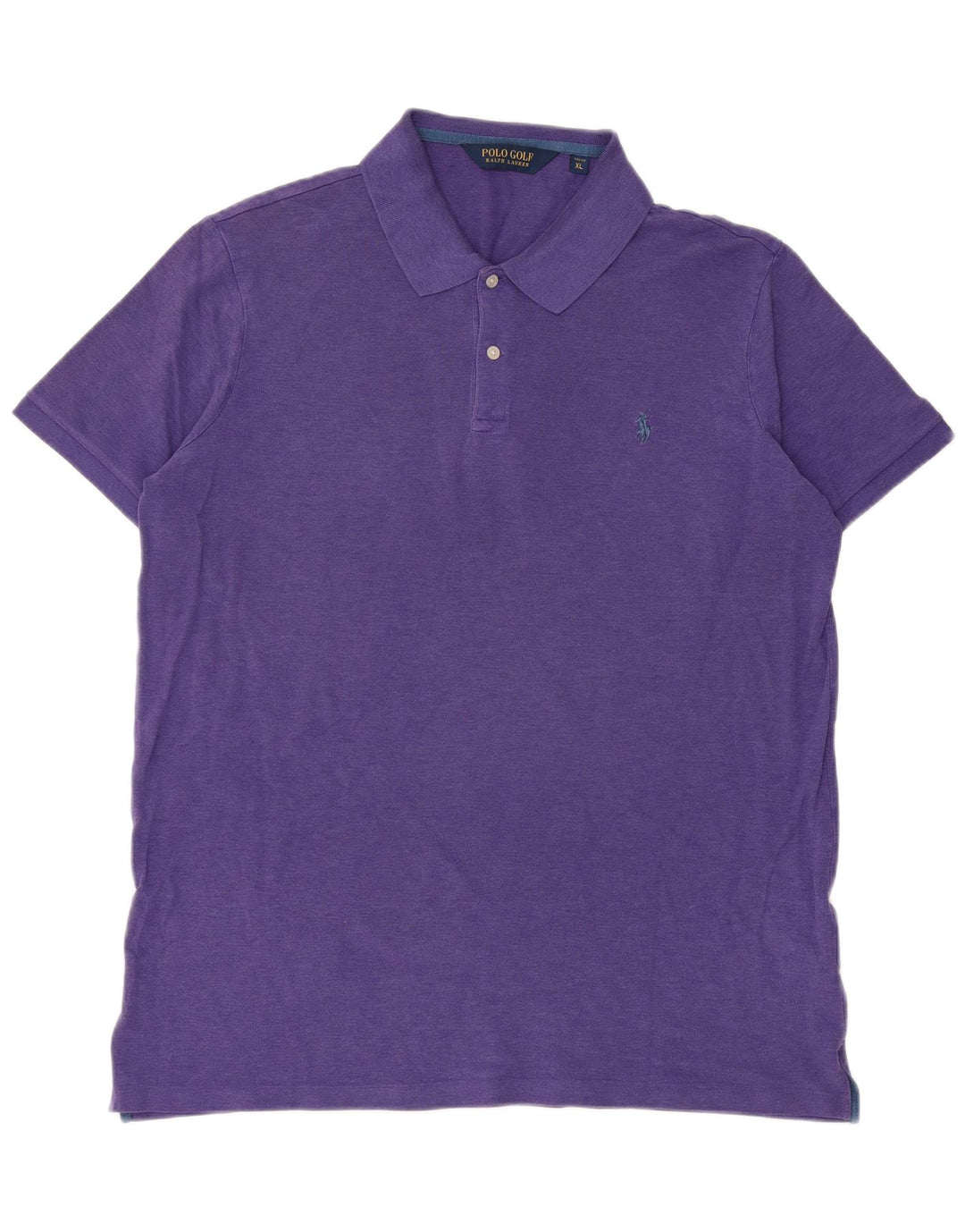 POLO RALPH LAUREN Mens Polo Shirt XL Purple Cotton