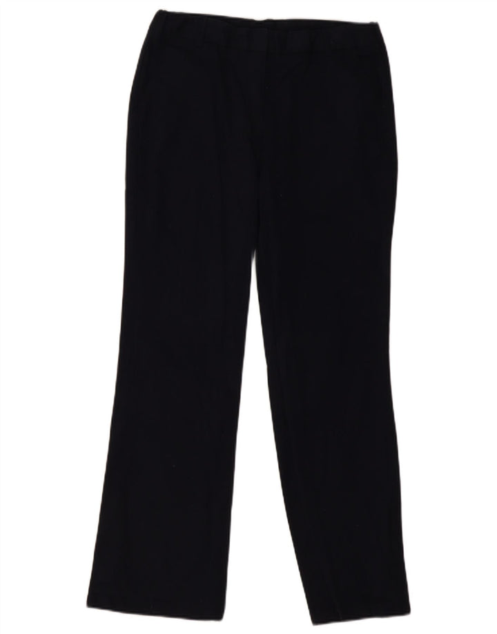 IZOD Boys Straight Chino Trousers 15-16 Years W30 L29 Navy Blue Cotton