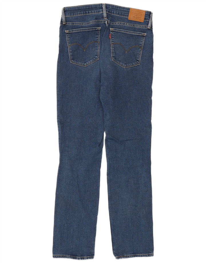 Levi's Womens 712 Slim Jeans W29 L30 Blue Cotton