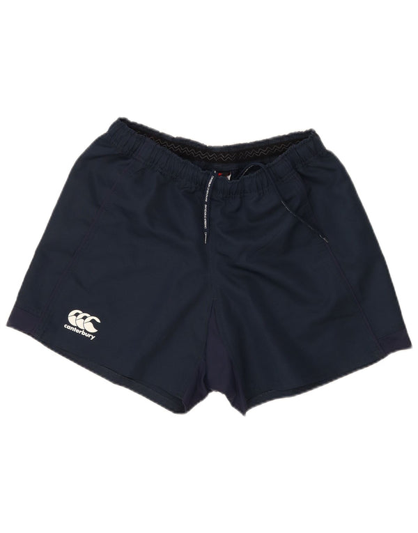Canterbury Mens Swimming Shorts Large  Navy Blue Polyester