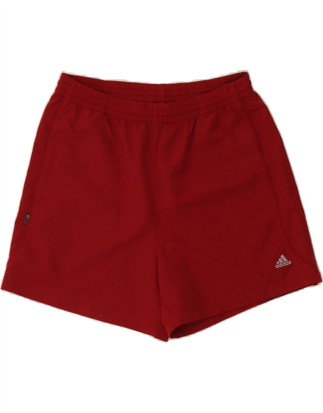 ADIDAS Mens Sport Shorts Large Red Polyester Vintage Adidas and Second-Hand Adidas from Messina Hembry 
