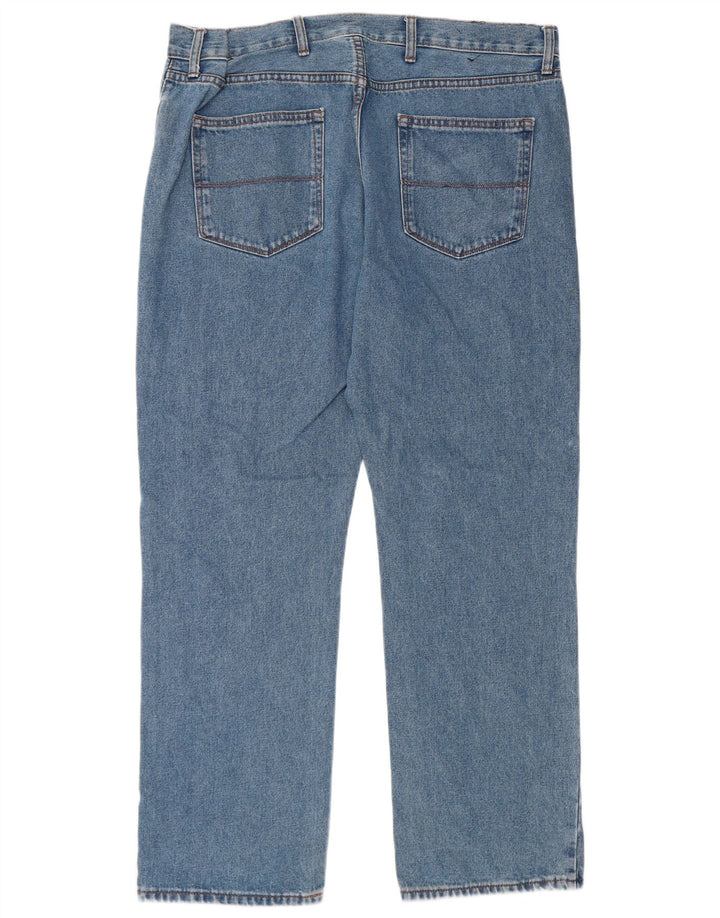 Marks & Spencer Mens Straight Jeans W36 L29 Blue Cotton