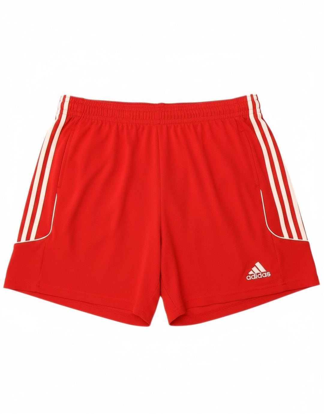 Adidas Mens Climalite Sport Shorts XL  Red Polyester