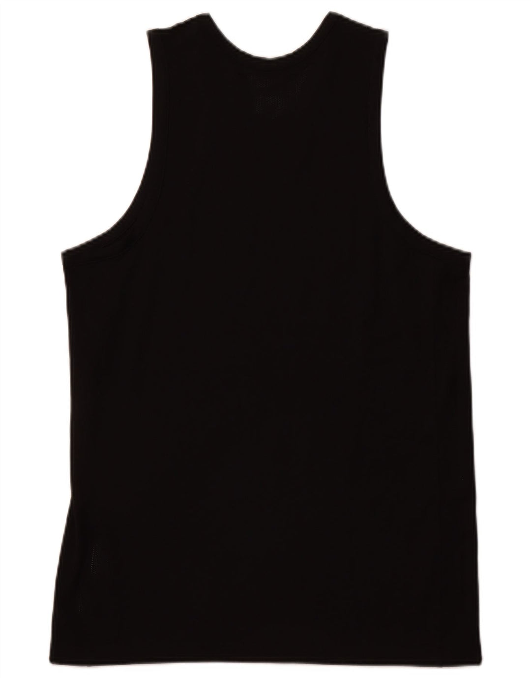 NIKE Mens Dri Fit Graphic Vest Top Medium Black Polyester Sports