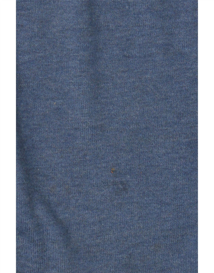 Calvin Klein Mens Crew Neck Jumper Sweater Medium Blue Cotton