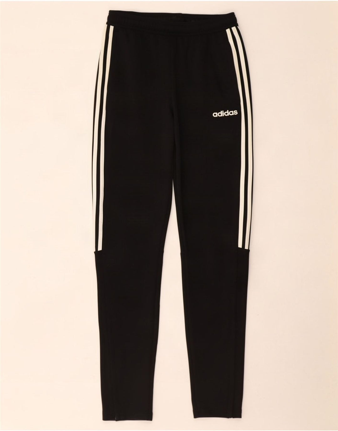 Adidas Mens Climalite Tracksuit Trousers Small Black Polyester