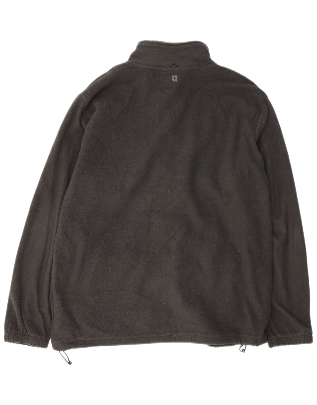 MOUNTAIN WAREHOUSE Mens Fleece Jacket UK 38 Medium Black Polyester