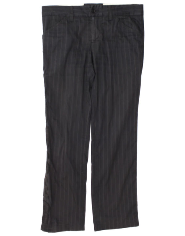 Dolce & Gabbana Womens Chino Trousers IT 46 Large W34 L31 Grey Striped