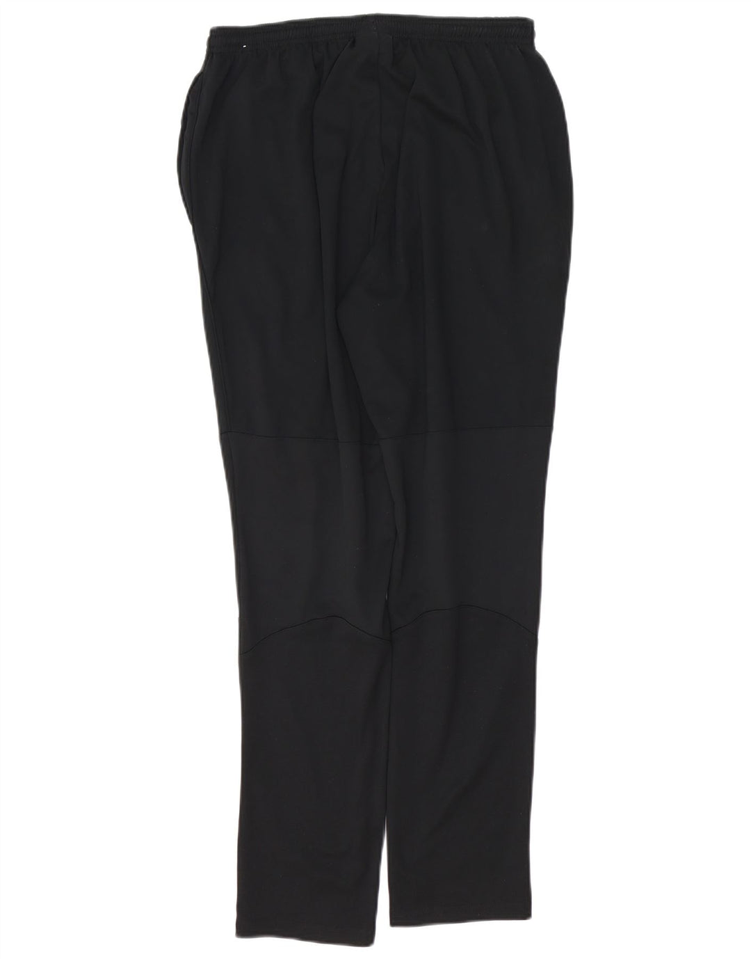 NIKE Womens Dri Fit Tracksuit Trousers UK 12 Medium Black Polyester