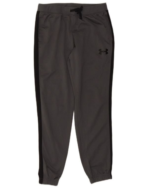 Under Armour Boys Tracksuit Trousers Joggers 13-14 Years XL Grey