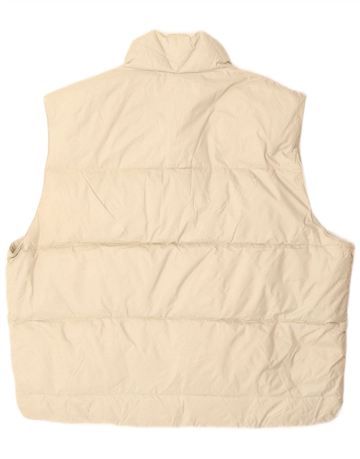 MURPHY & NYE Mens Sailmakers Padded Gilet UK 40 Large Off White Polyamide