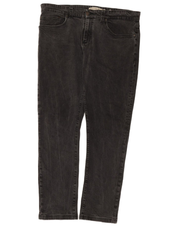 Calvin Klein Mens Straight Jeans W38 L29 Grey Cotton