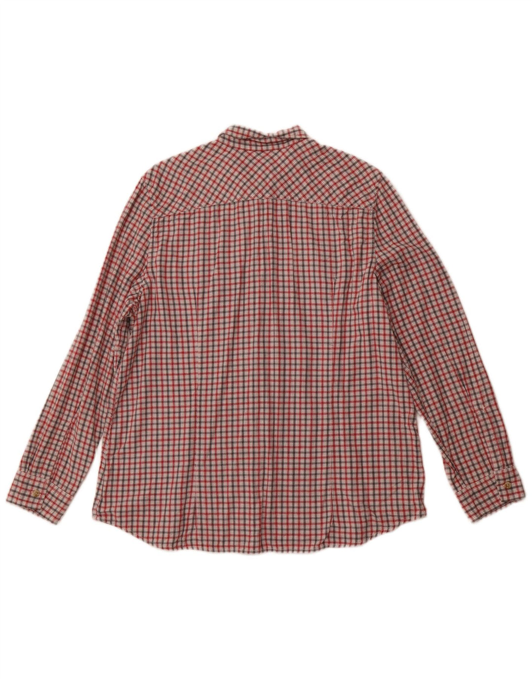 Eddie Bauer Womens Shirt UK 18 XL Multicoloured Check Cotton