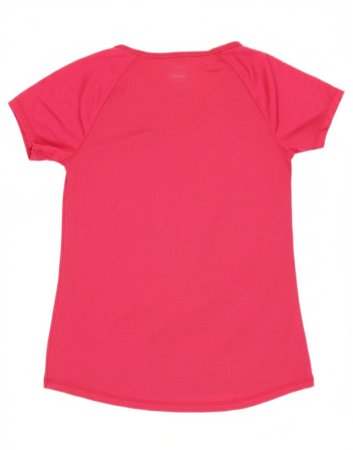 PUMA Womens T-Shirt Top UK 10 Small  Pink Polyester