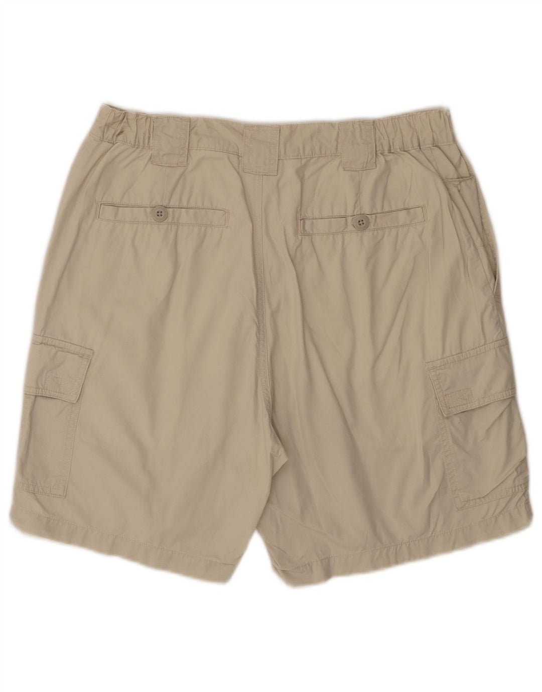 COLUMBIA Mens Cargo Shorts W32 Medium Beige Cotton