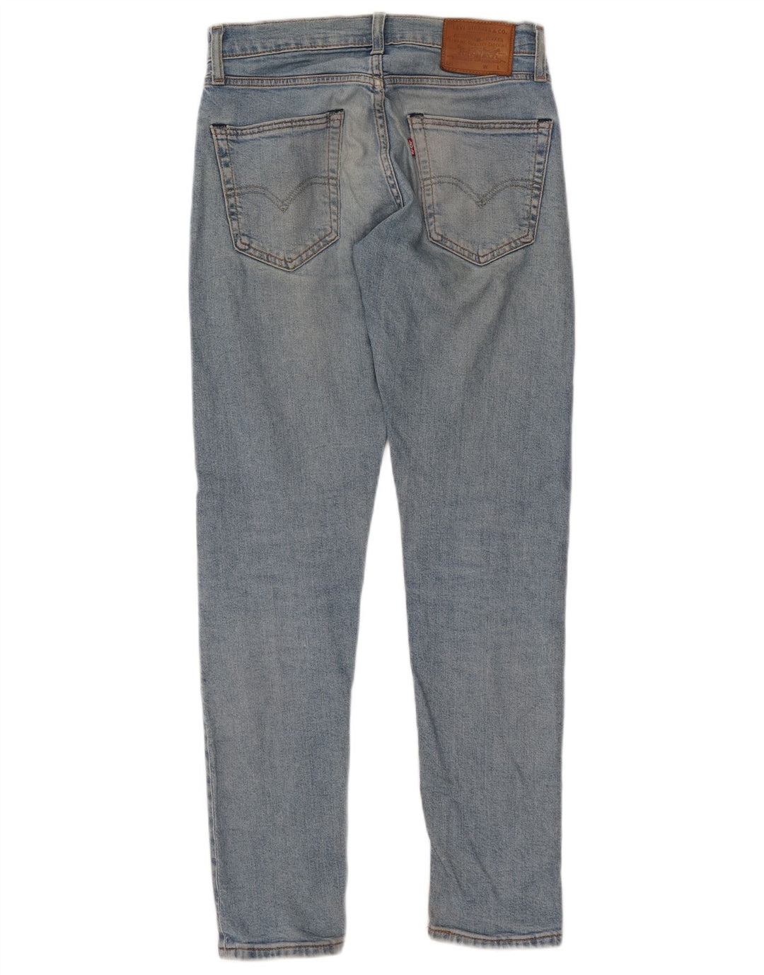 LEVI'S Womens Skinny Jeans W27 L32 Blue Cotton