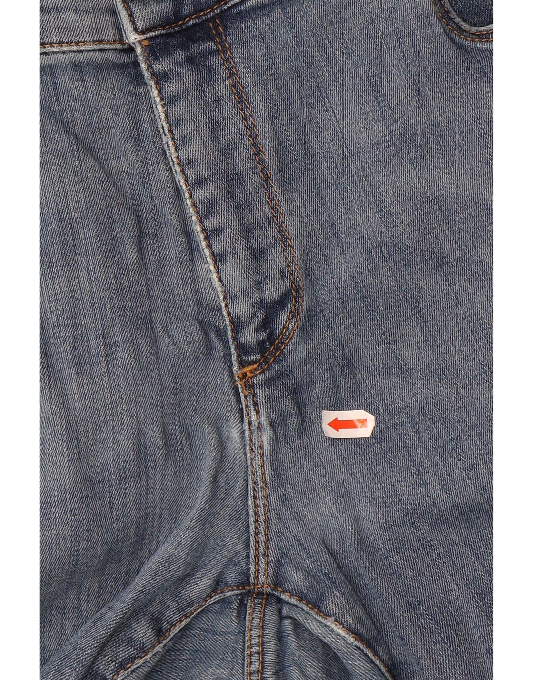 TRUSSARDI Mens Straight Jeans W36 L36 Blue