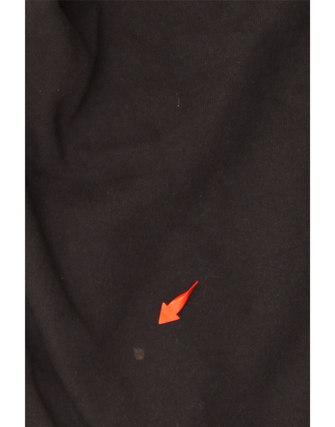 CHAMPION Mens Graphic Hoodie Jumper Large Black Cotton