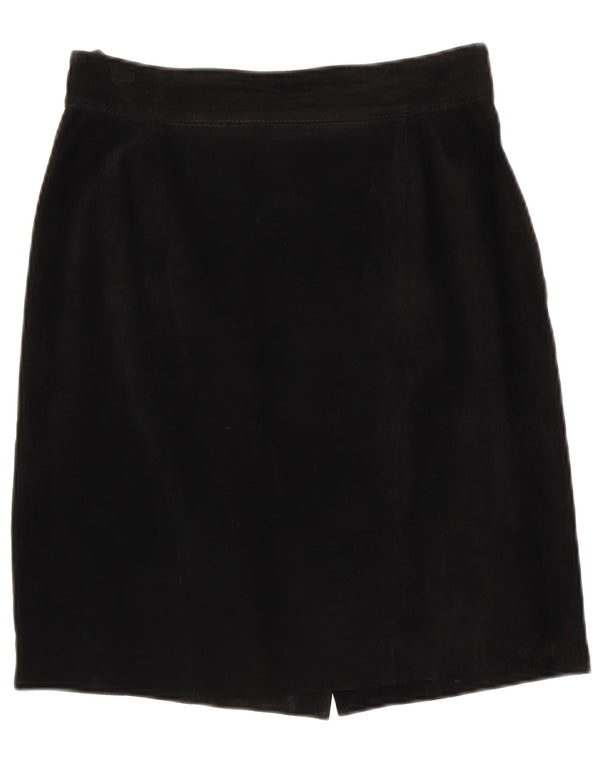 YESSICA Womens Pencil Skirt UK 16 Large W30  Black Acetate