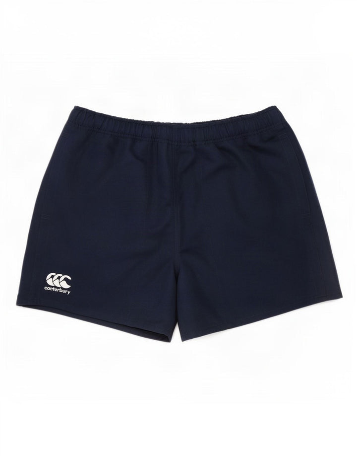 Canterbury Mens Sport Shorts XL Navy Blue Polyester