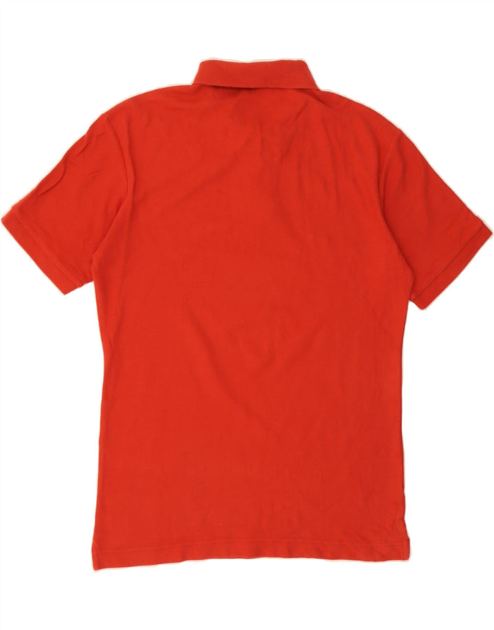 FILA Mens Polo Shirt Medium Red Cotton Vintage Fila and Second-Hand Fila from Messina Hembry 