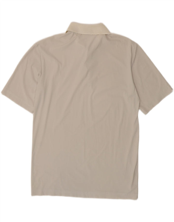 AUSTRALIAN L'ALPINA Mens Polo Shirt IT 52 Large Beige Polyamide