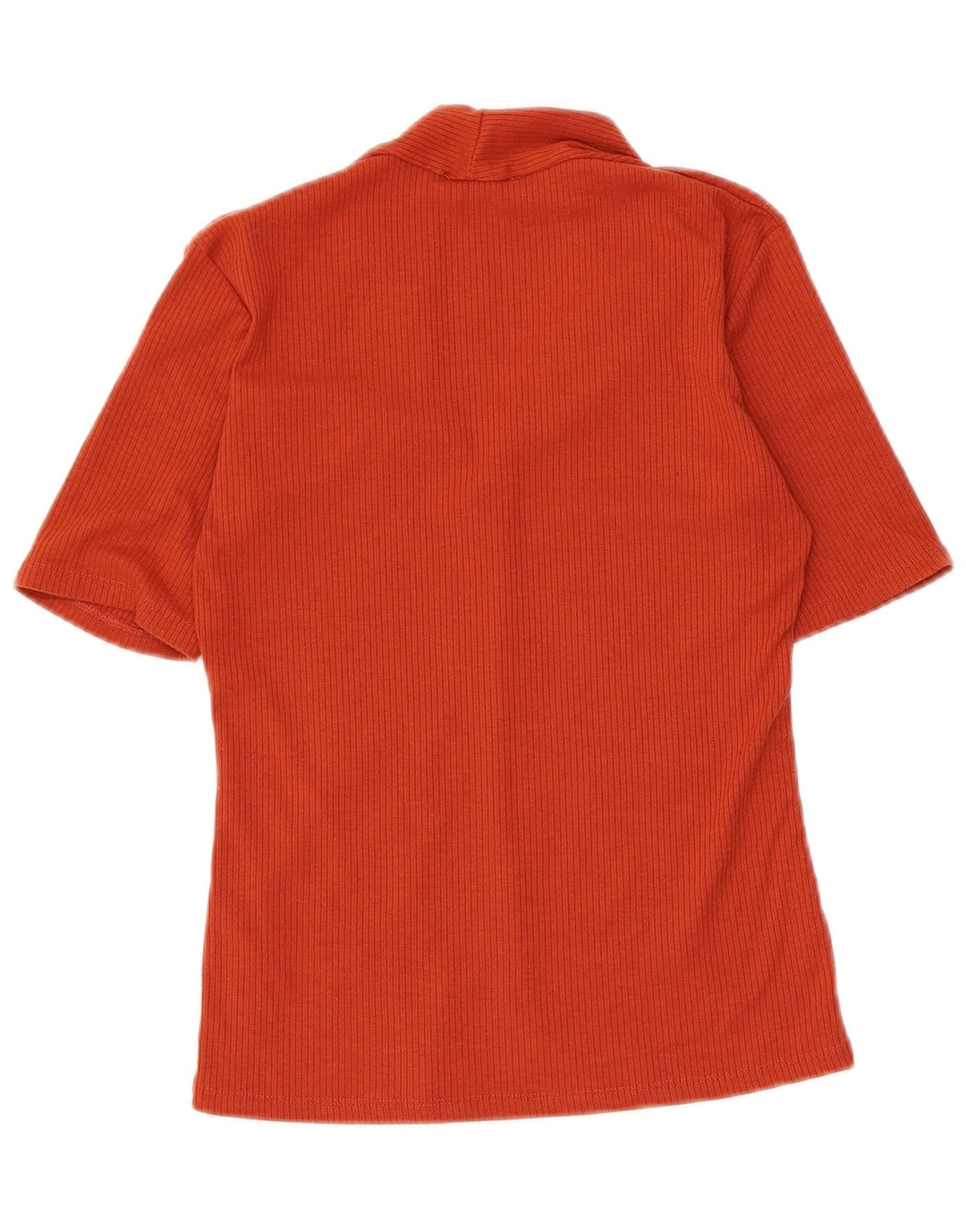 Zara Womens Blouse Top UK 8 Small Orange