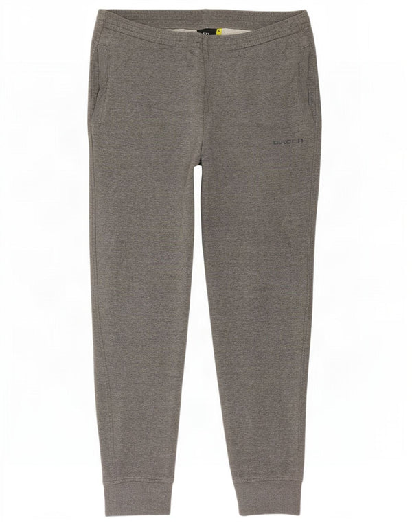 Diadora Mens Tracksuit Trousers Joggers XL Grey Flecked Cotton