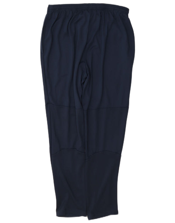 Nike Mens Dri Fit Tracksuit Trousers Large Navy Blue