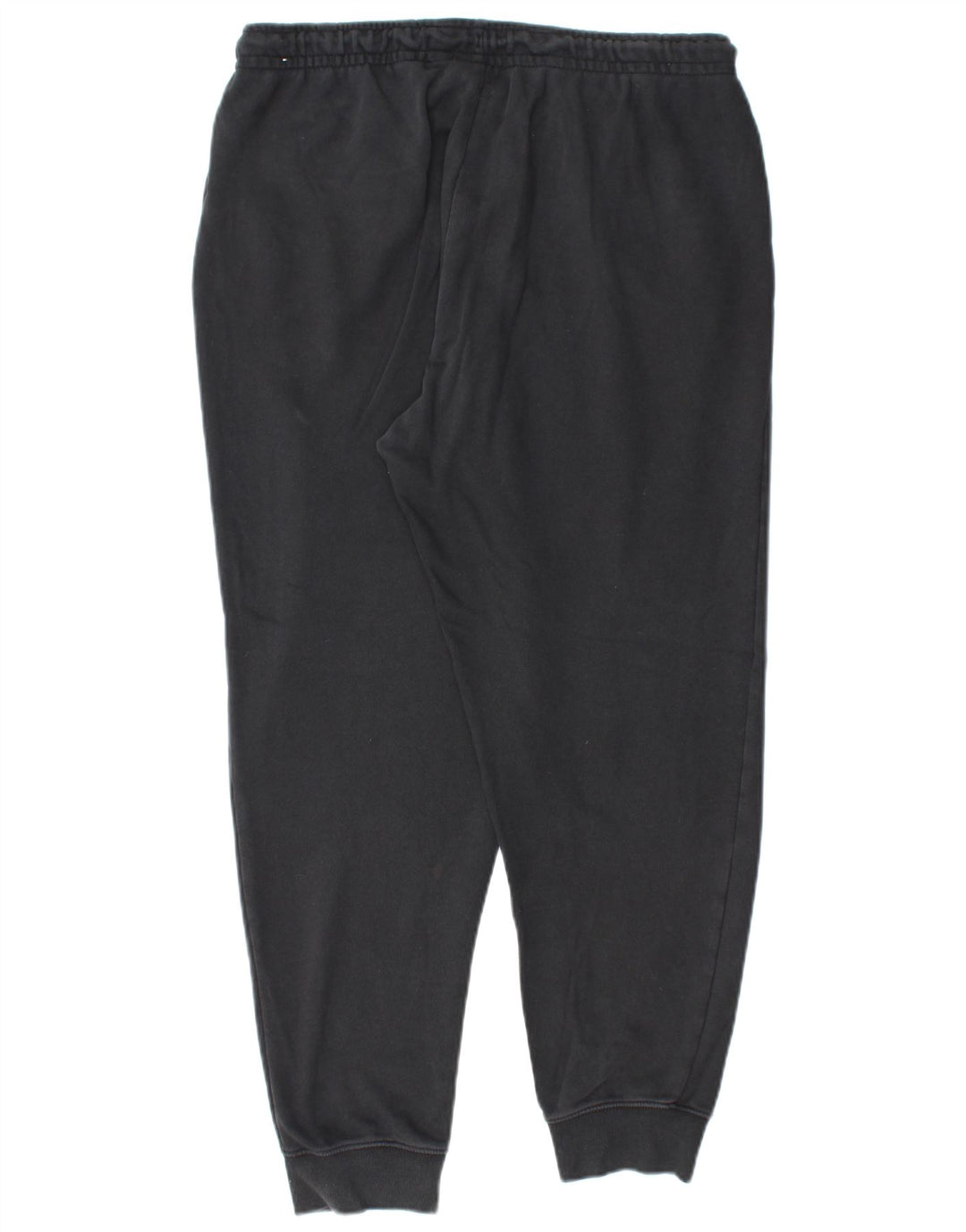 NIKE Mens Graphic Tracksuit Trousers Joggers Large Black Cotton