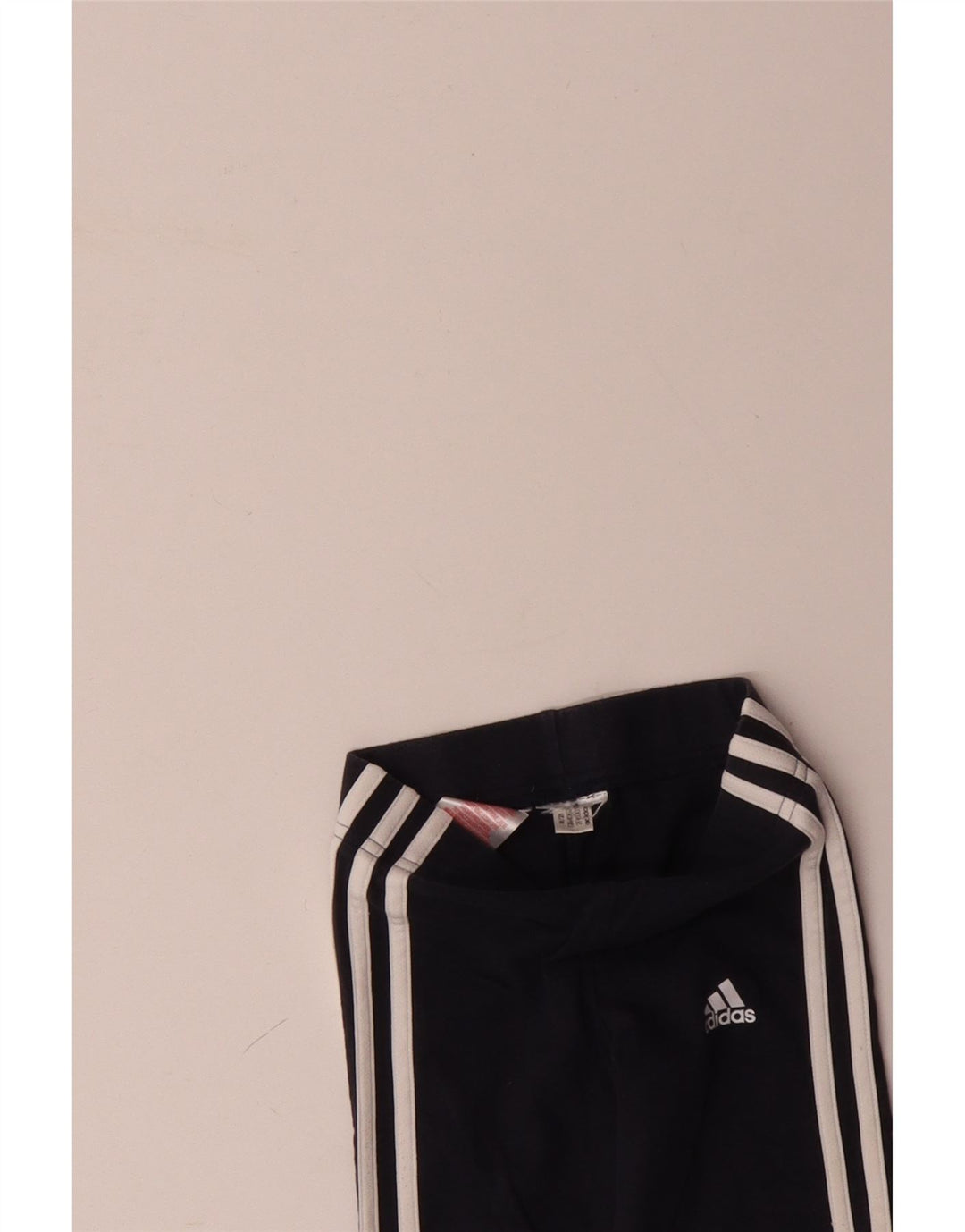 ADIDAS Boys Leggings 7-8 Years Black