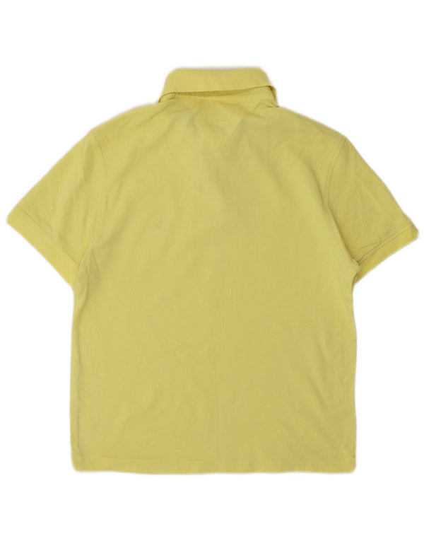 Tommy Hilfiger Mens Regular Fit Polo Shirt Small Yellow