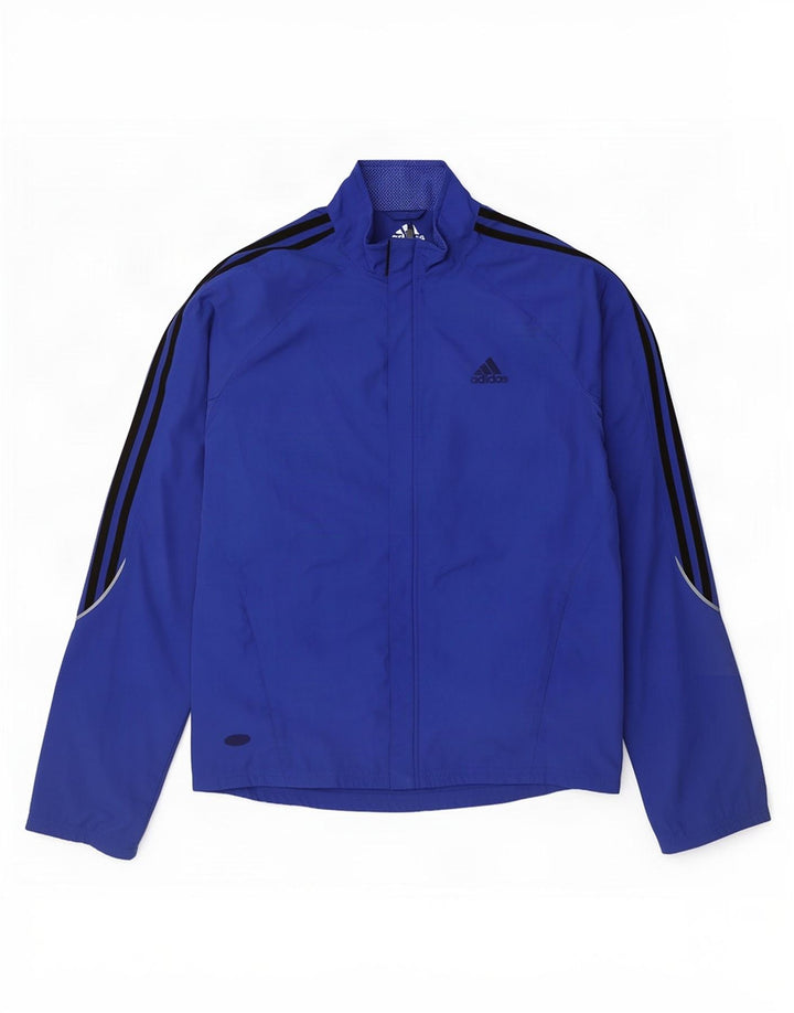 Adidas Mens Tracksuit Top Jacket Medium Blue