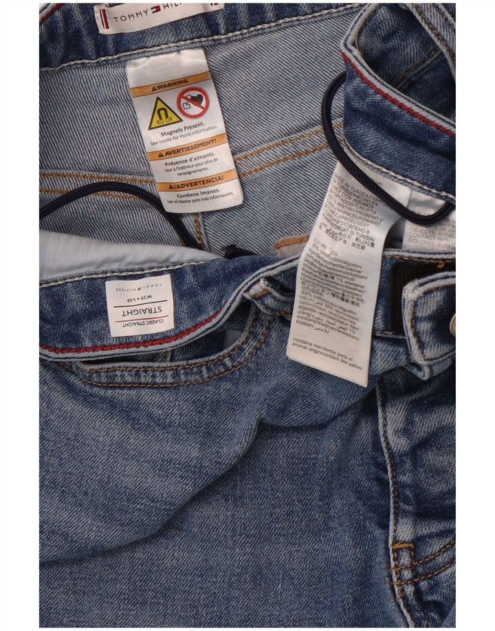 TOMMY HILFIGER Girls Classic Fit Straight Jeans 15-16 Years W29 L28 Blue