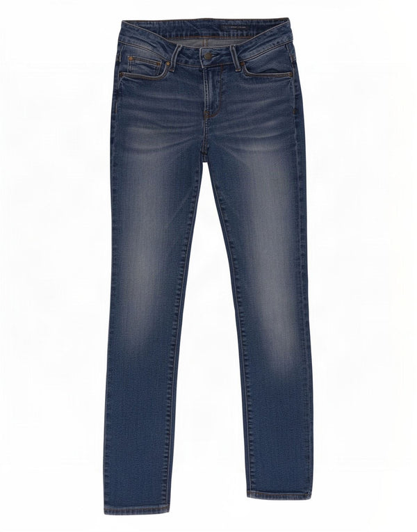 Tommy Hilfiger Womens Slim Jeans W27 L32 Blue Cotton