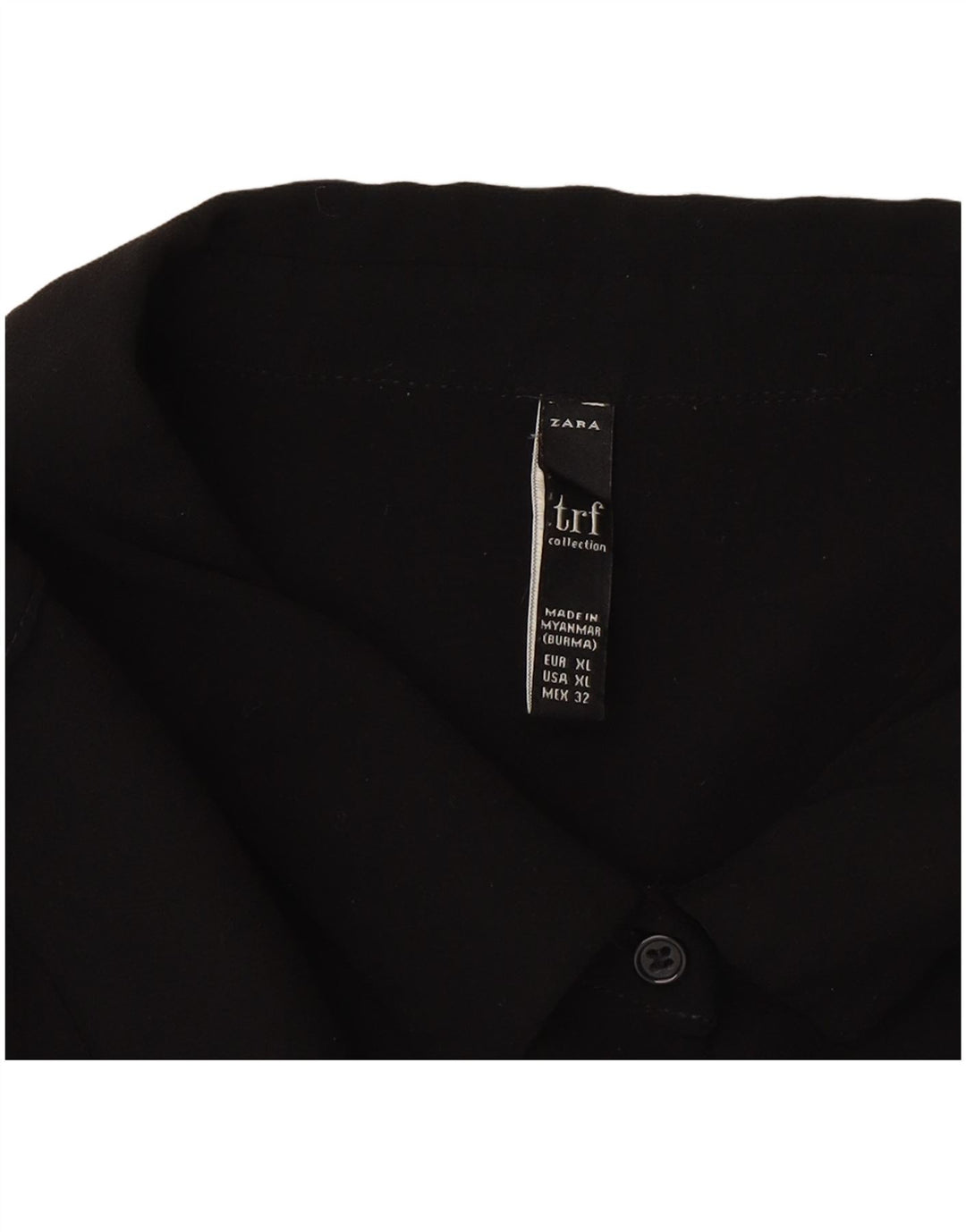 Zara Womens Shift Dress UK 18 XL Black