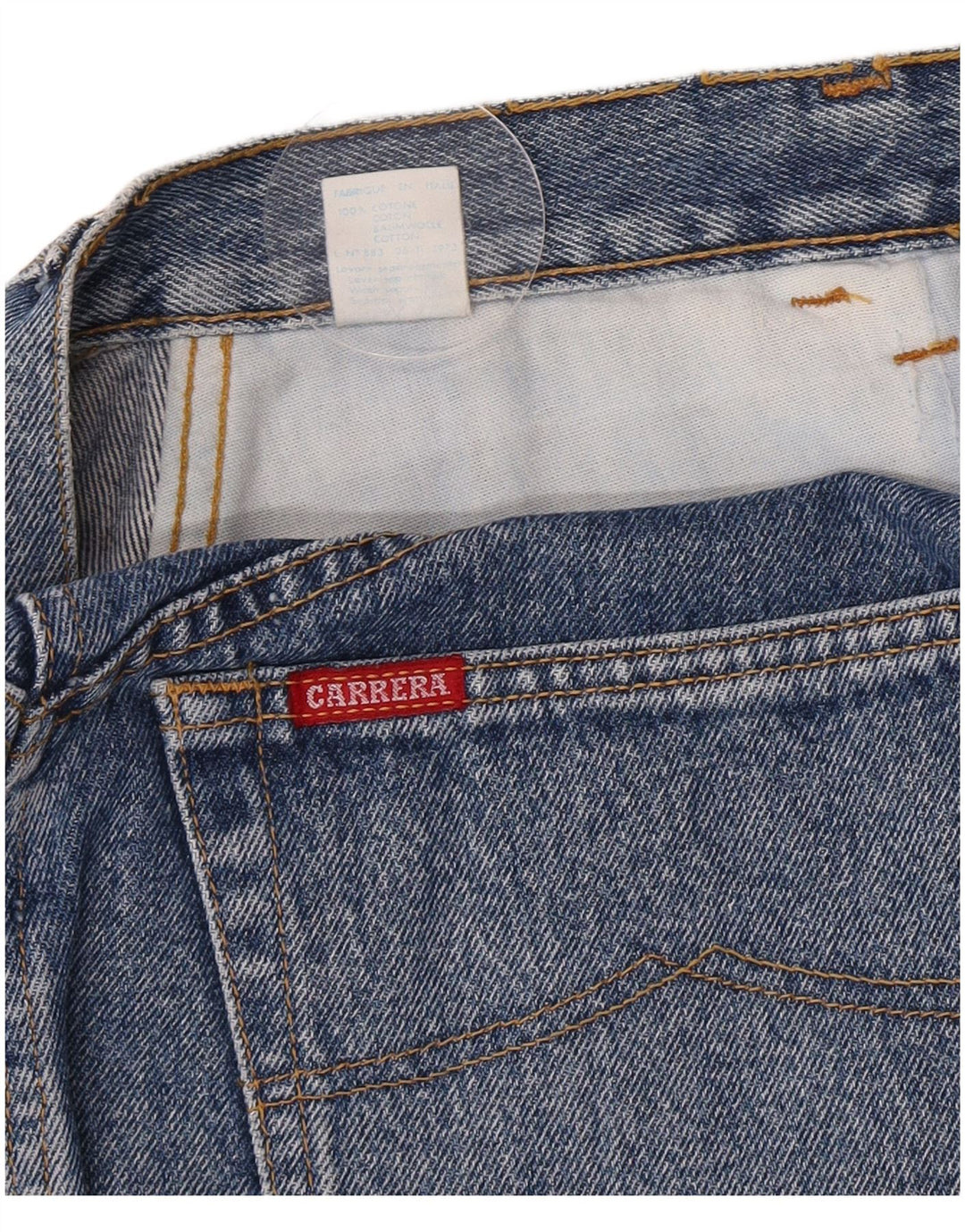 Carrera Womens Denim Skirt W30 Medium  Blue Cotton