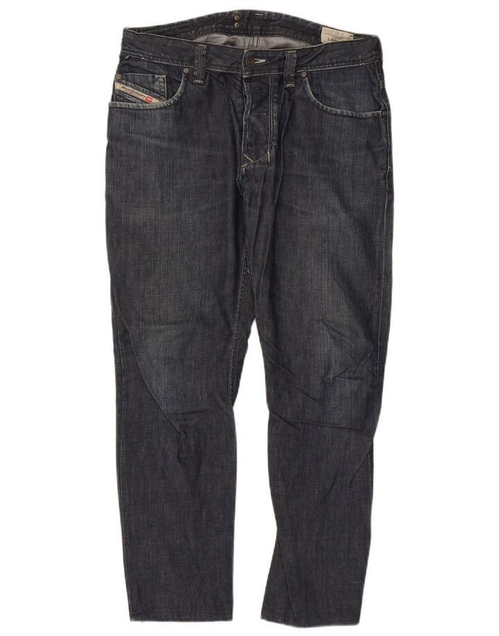 Diesel Mens Larkee Slim Jeans W33 L27 Navy Blue