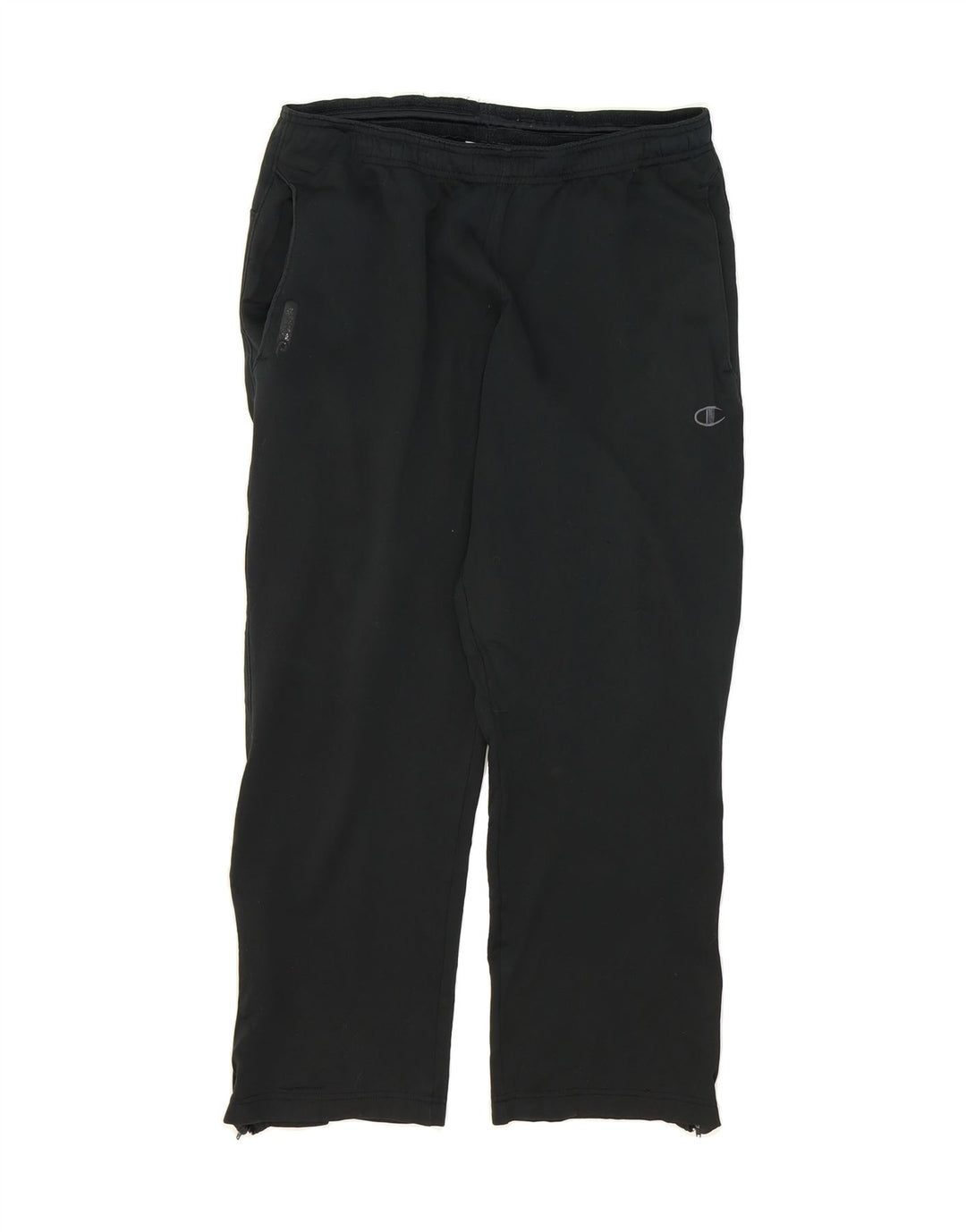 CHAMPION Womens Tracksuit Trousers UK 10 Small  Black Polyester Vintage Champion and Second-Hand Champion from Messina Hembry 