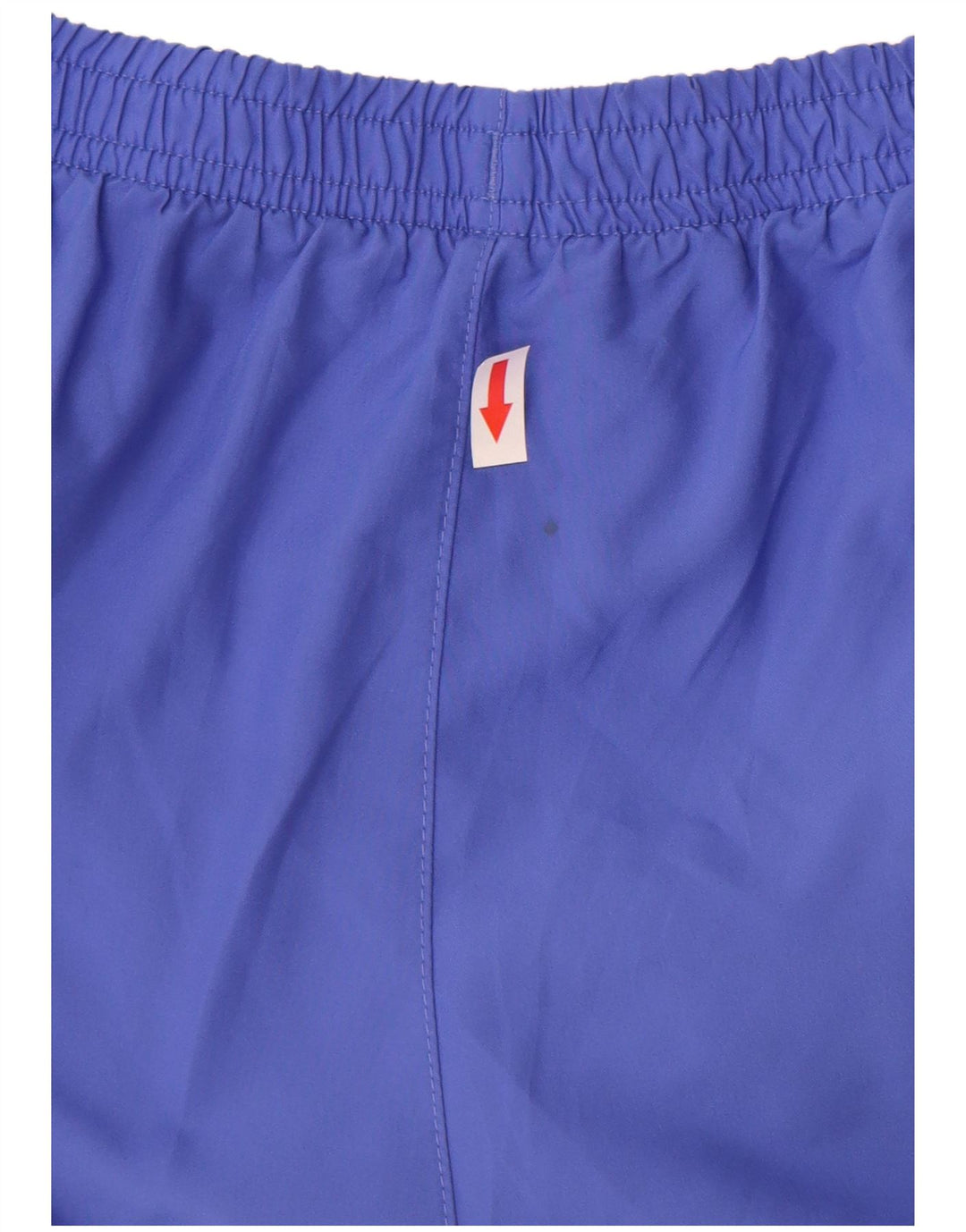 Nike Womens Sport Shorts UK 14 Medium Blue Colourblock Polyester